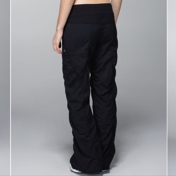 Lululemon Dance Studio Pants Black Unlined Size 8 - Picture 3 of 14